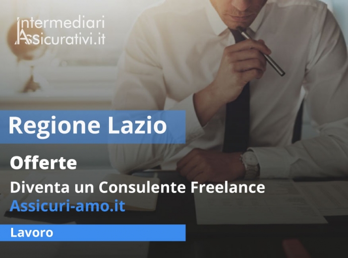 Diventa un Consulente Freelance Assicuri-amo.it- Regione Lazio
